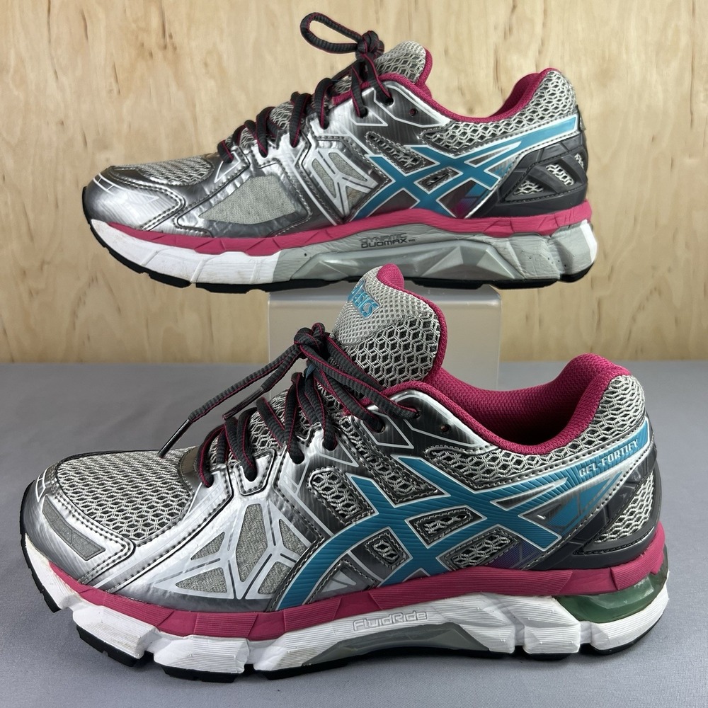 ASICS Gel-Fortify Women's Size 10 Gray Running Walking Shoes Comfort